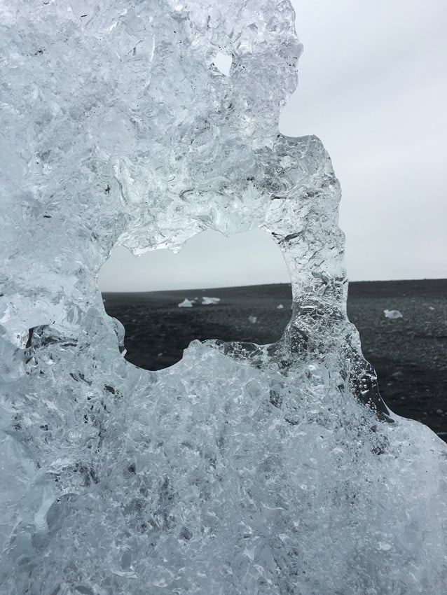 アイスランドのレポ：氷山！