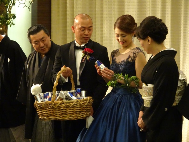 黒田家・日野家の結婚式と豪華披露宴で、初仲人の感激！