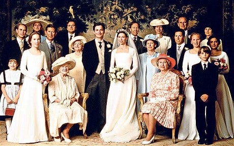 【英国王室】ダイアナ妃 1994年7月14日レディ・サラの結婚式