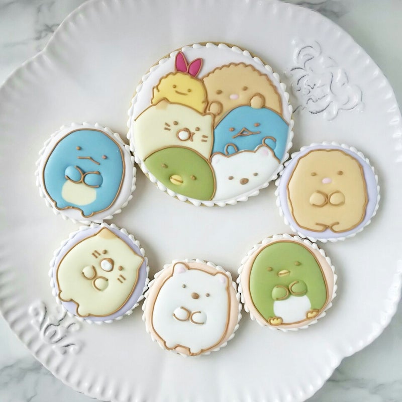 最高のアイシングクッキー 通販 キャラクター 日本のイラスト