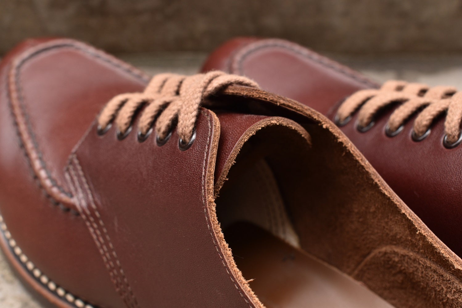 CUSHMAN 40'S U-TIP MOCCASIN。経年変化もお見逃しなく CUSHMAN 40'S U-TIP MOCCASIN。経年変化もお見逃しなく