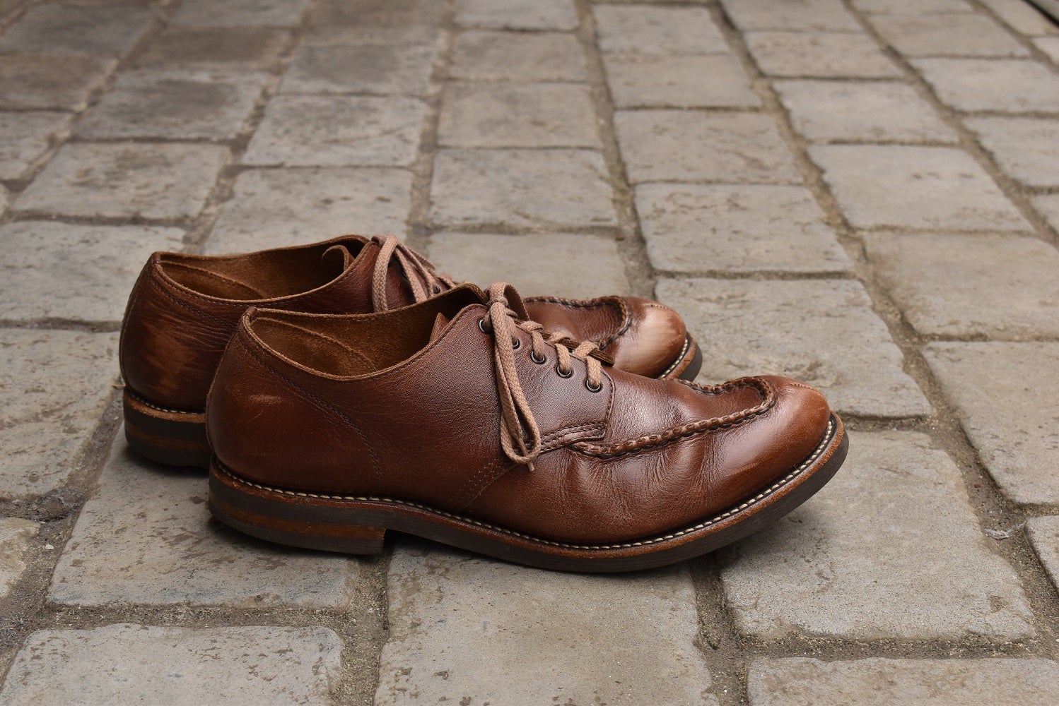 CUSHMAN 40'S U-TIP MOCCASIN。経年変化もお見逃しなく CUSHMAN 40'S U-TIP MOCCASIN。経年変化もお見逃しなく
