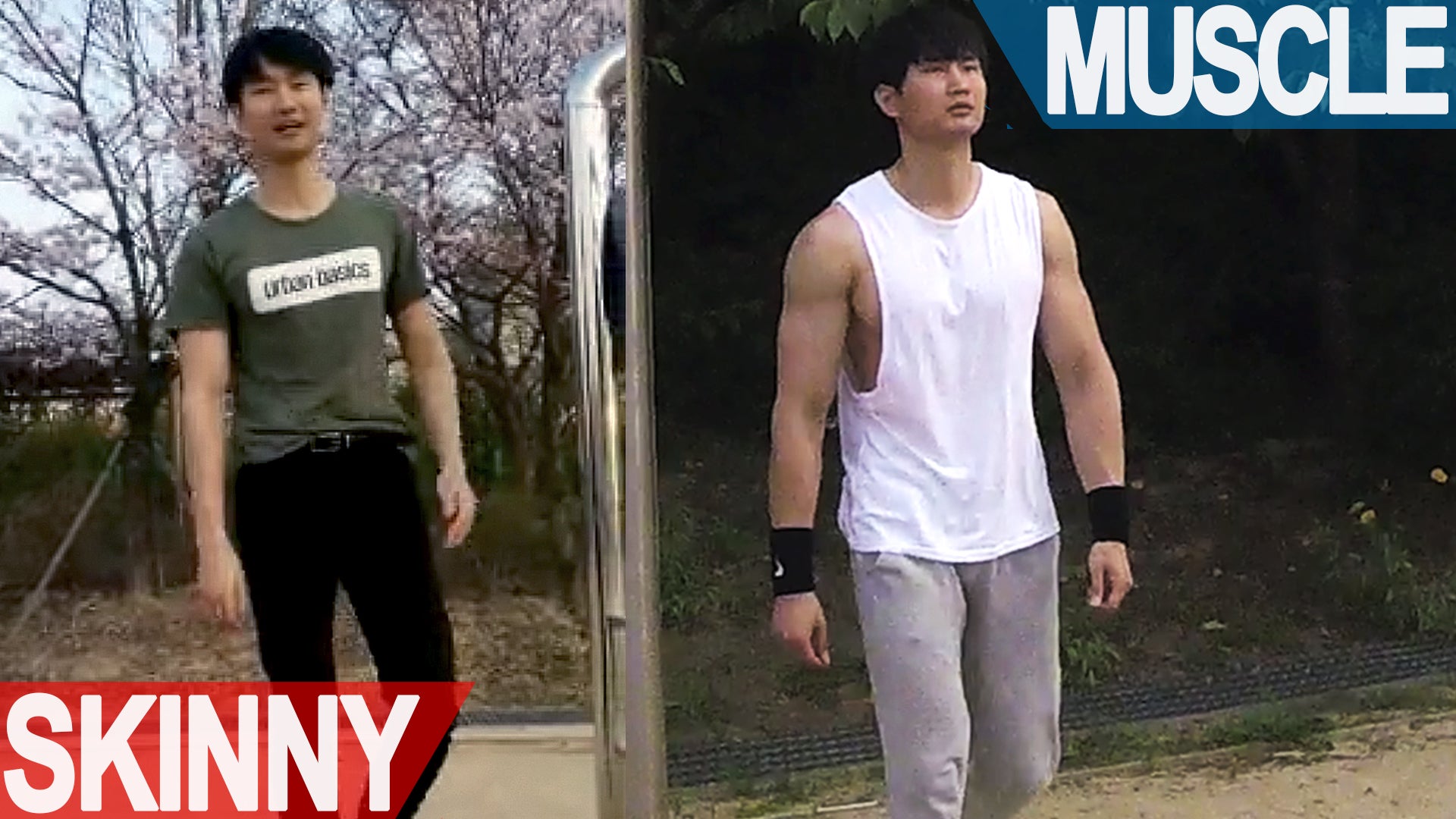 韓国男子の身体の変化 Before &amp; After | PROGRESSの記事画像
