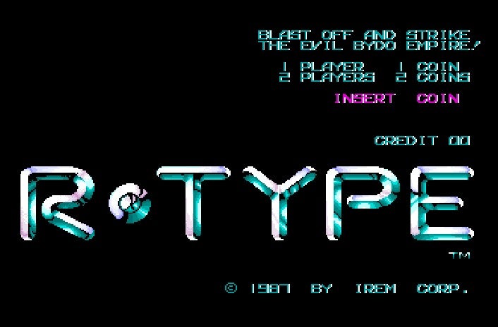 アーケード R-TYPE(アールタイプ) 1987年07月01日発売でした。もう