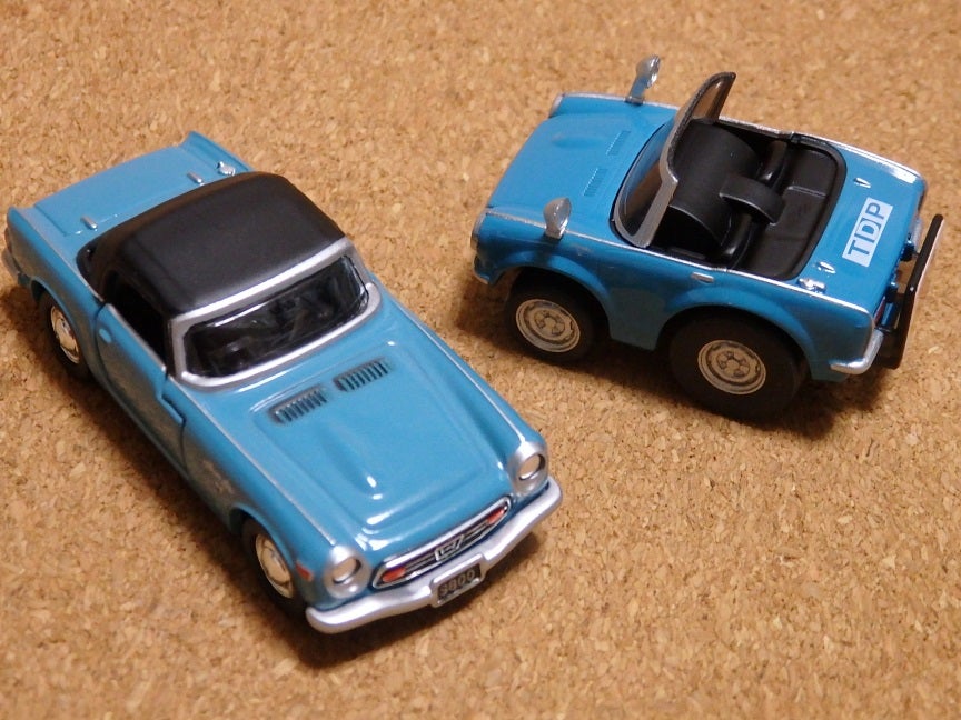 夢のコラボレーション☆トミカ＆チョロQ【Honda S800