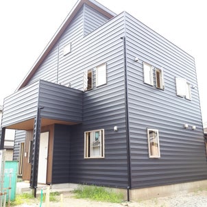 新潟市東区新石山　新築注文住宅　A 様邸　スカイバルコニーの家。の画像