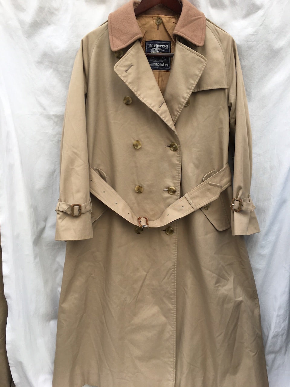 Vintage Burberrys' Trench 21 & womens rare Model