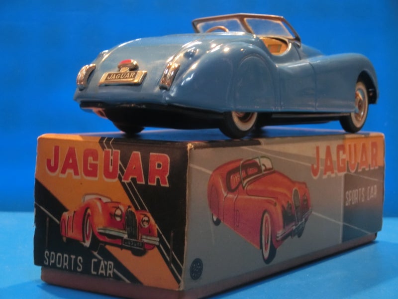 ☆米澤/三陽(トミー)1953年ジャガーXK120 童友社～ブリキ自動車コレクションから011 | ポルシェ356Aカレラ