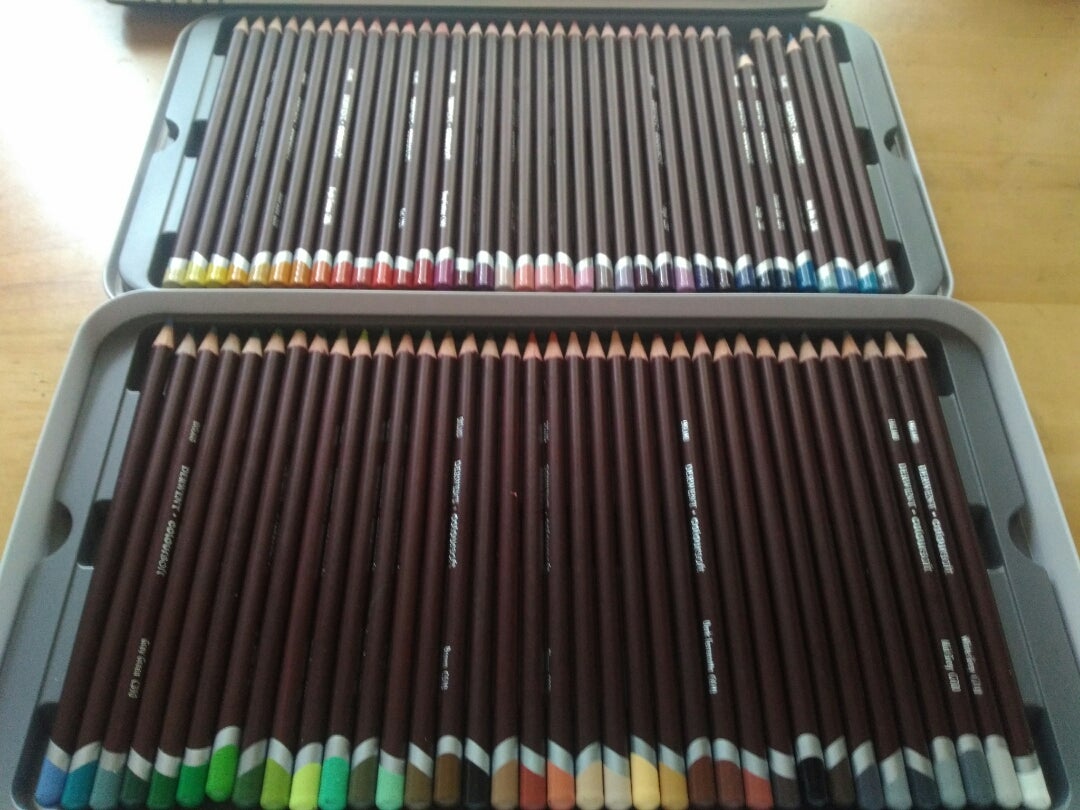 【超レア】  油性色鉛筆 ダーウェントカラーソフト72色 画材