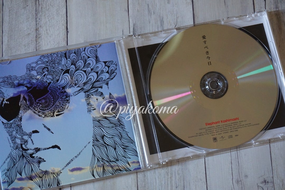 エレカシ CD Sg.『愛すべき今日』(2015.09.23発売) | エレファント 