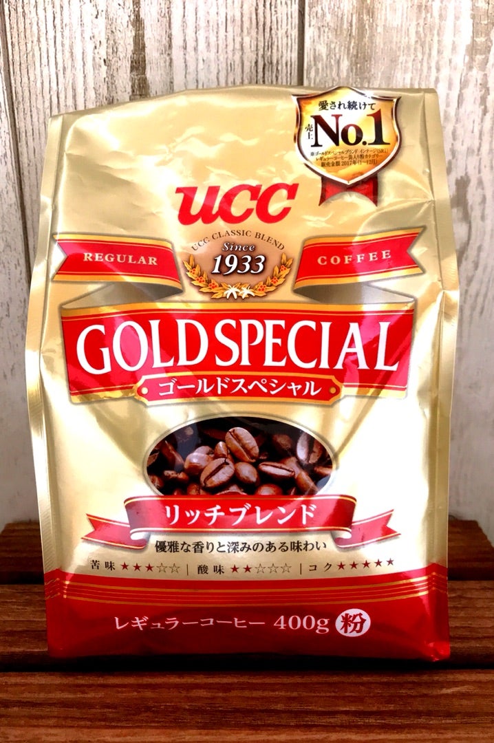 UCC ゴールドスペシャル リッチブレンド | 美味しいcoffeeを淹れる！