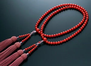 サンゴの念珠（数珠） 〜唯一の“譲り念珠”としての品位〜 | 和歌山市 