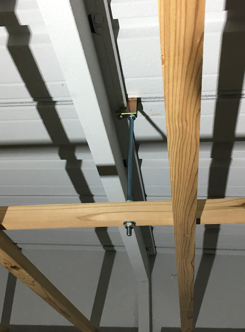 イナバのガレージ ガレーディア の天井カスタム 吊り天井のやり方 ガレージに革命を