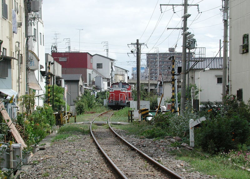 鉄道で行く旅大阪臨港線の廃線跡を歩く（２）