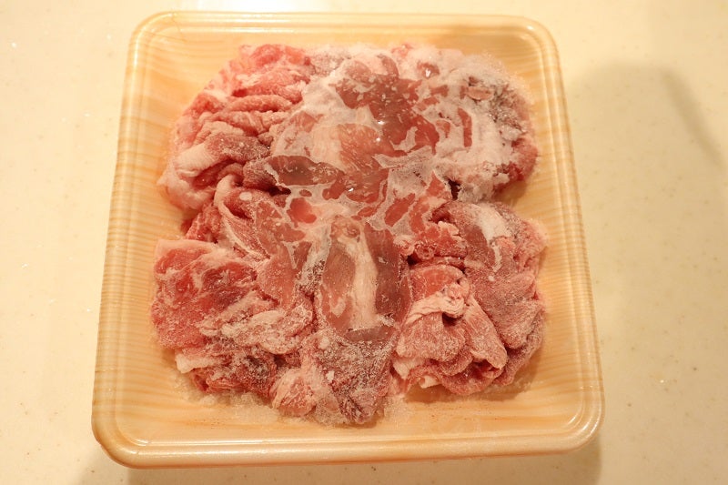 お弁当を作ろうとしたら冷凍肉しかなかった時の調理方法。 | 藤原家の毎日家ごはん。