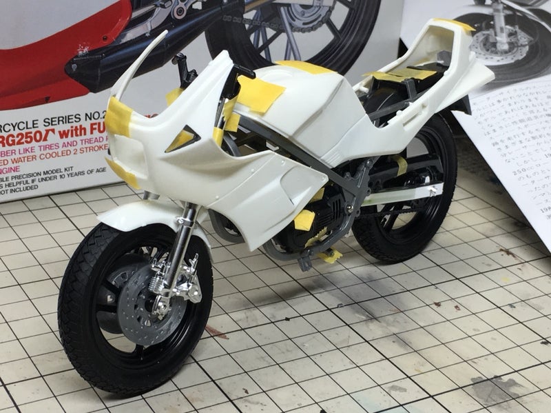 市場 タミヤ 1 RG250Γ プラモデル オートバイシリーズ スズキ 12 No.29
