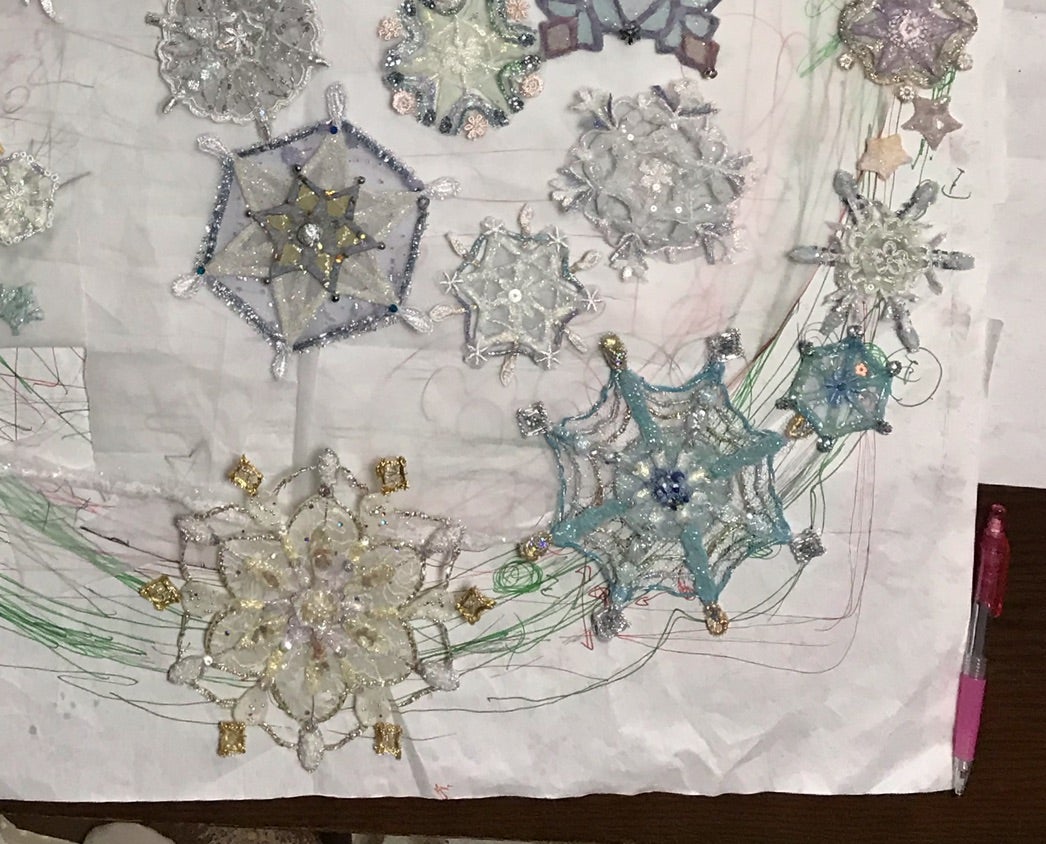 Clothart 制作途中とおまけのリメイクバック | ヒサ’クロスアート