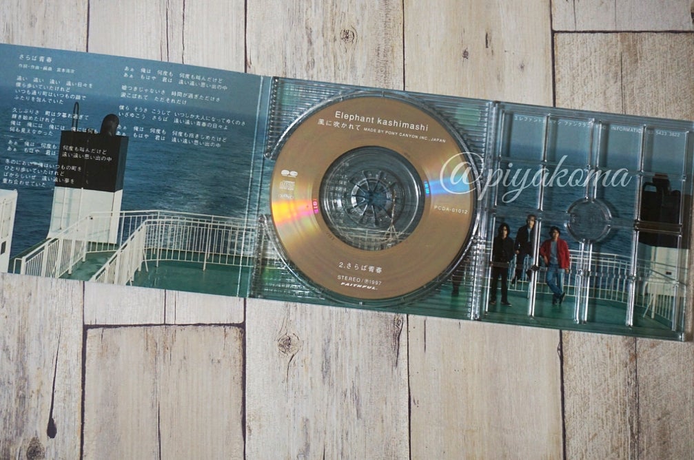 エレカシ CD Sg.『風に吹かれて / さらば青春』(1997.11.07発売 エレカシ CD Sg.『風に吹かれて / さらば青春』(1997.11.07発売