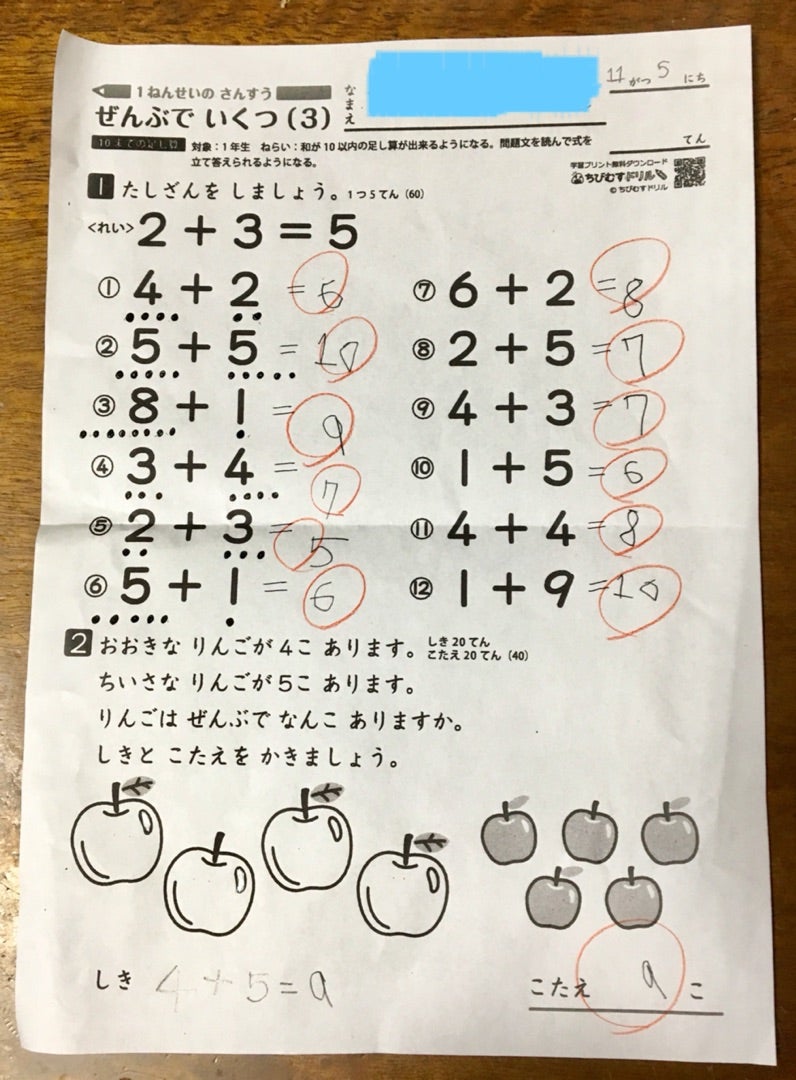 算数 たし算 高等部1年 特別支援学校 の息子と中学2年生の娘の成長