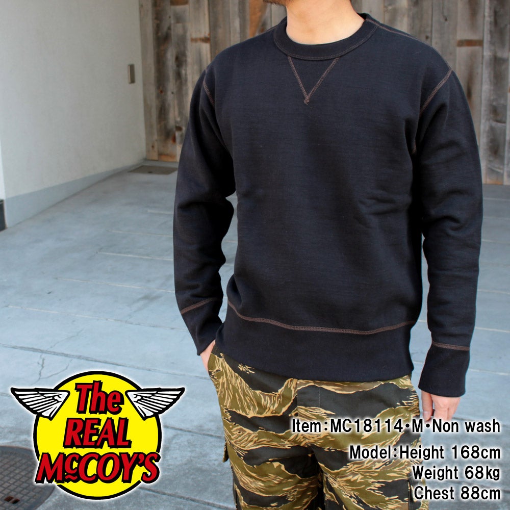 JOE McCOY 12oz. クルーネックスウェットのご紹介です JOE McCOY 12oz. クルーネックスウェットのご紹介です