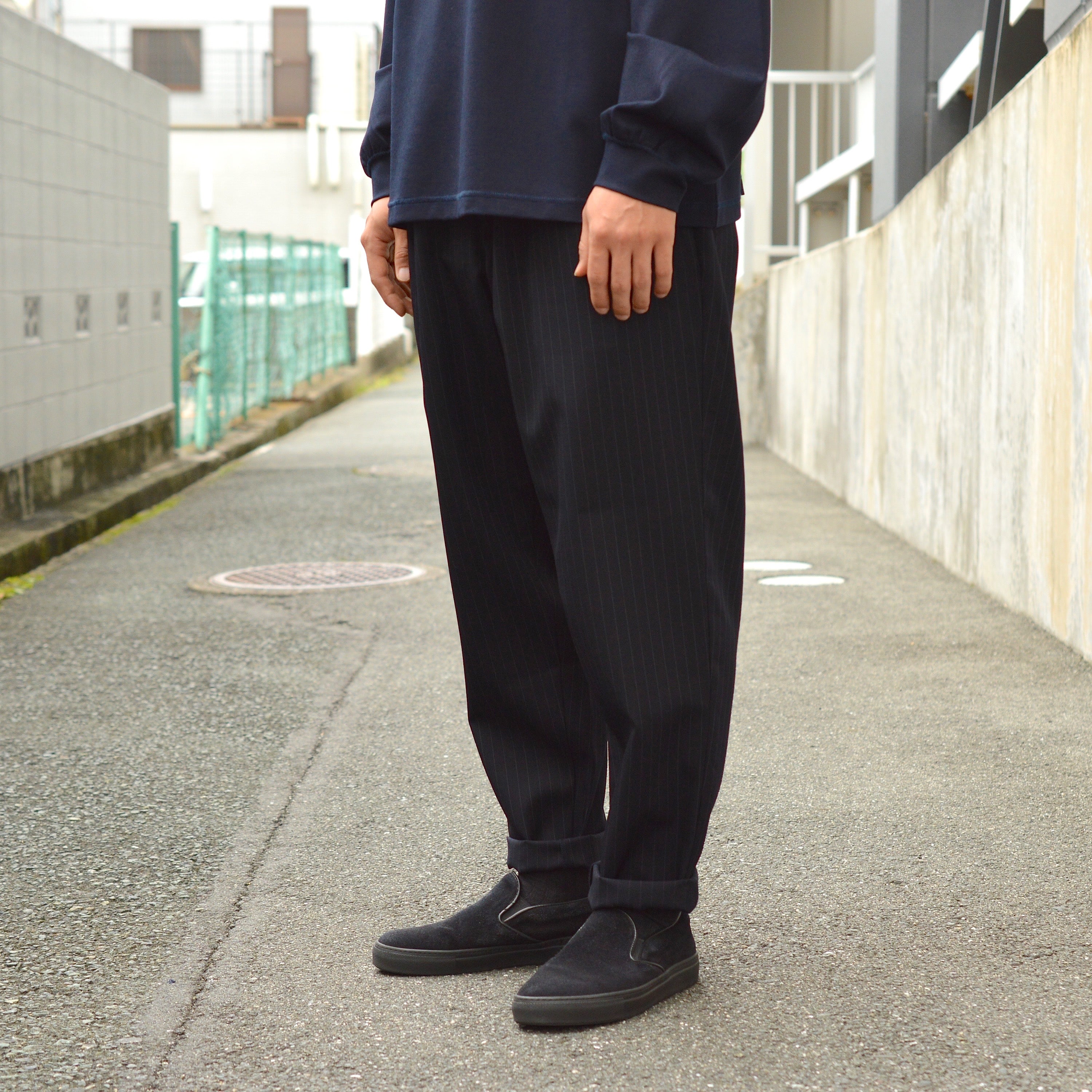 Graphpaper/ Selvage Wool Cook Pants | Gramme Huit BLOG(グラム