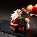 【ザ・プリンス パークタワー東京】クリスマスに幸せを運ぶサンタクロースのチョコレート細工を販売
