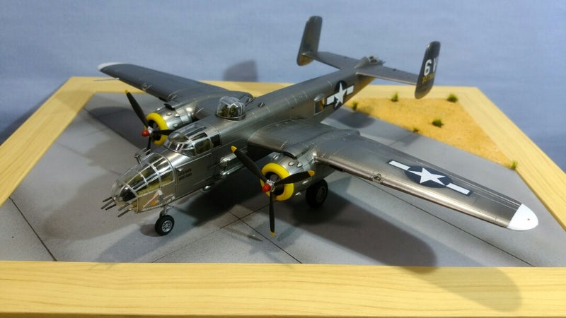 プラモ製作 ハセガワ 1/72 B-25J ミッチェル その18 | プラモデル製作記録