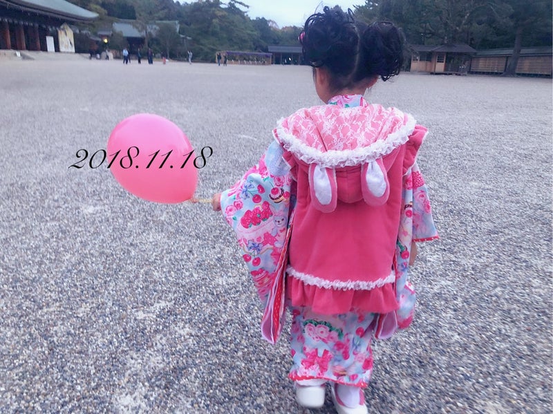 3歳女の子七五三☆2018 着物と髪型記録 ☆〜seikomatsuda〜 | ♡子連れ海外旅行と旅育児♡