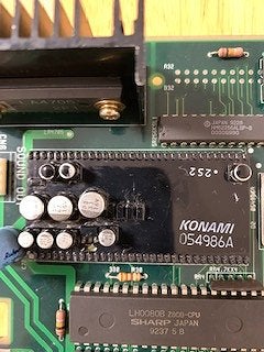 KONAMI 基板(1990年代前半)の修理 | ミィのブログ KONAMI 基板(1990年代前半)の修理 | ミィのブログ