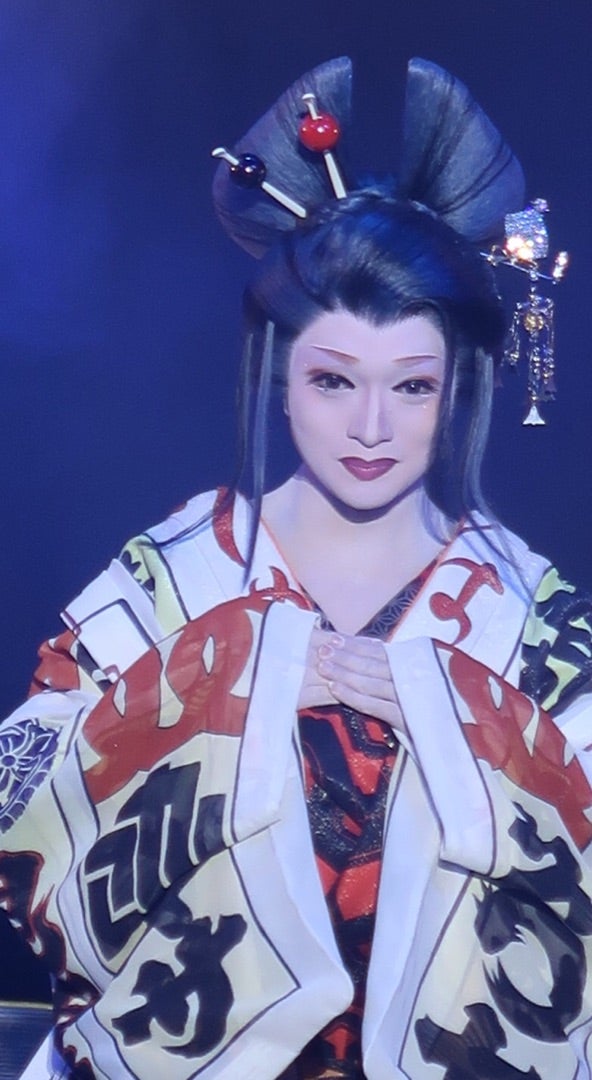 見海堂劇団緋牡丹お竜女形の可愛さに妖艶さがある真之介総座長