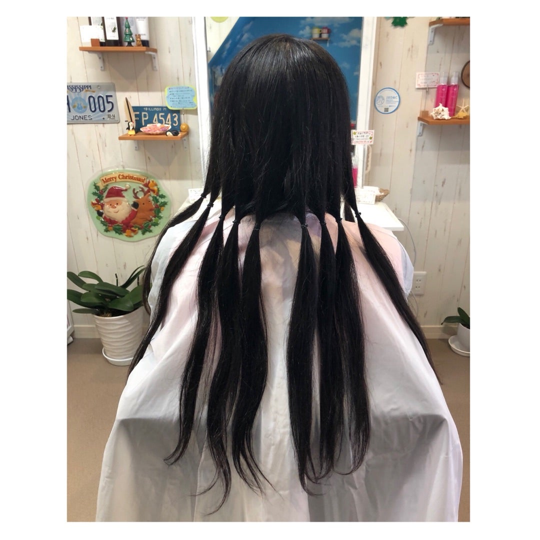 ヘアドネーション Hair Spahinatabokko