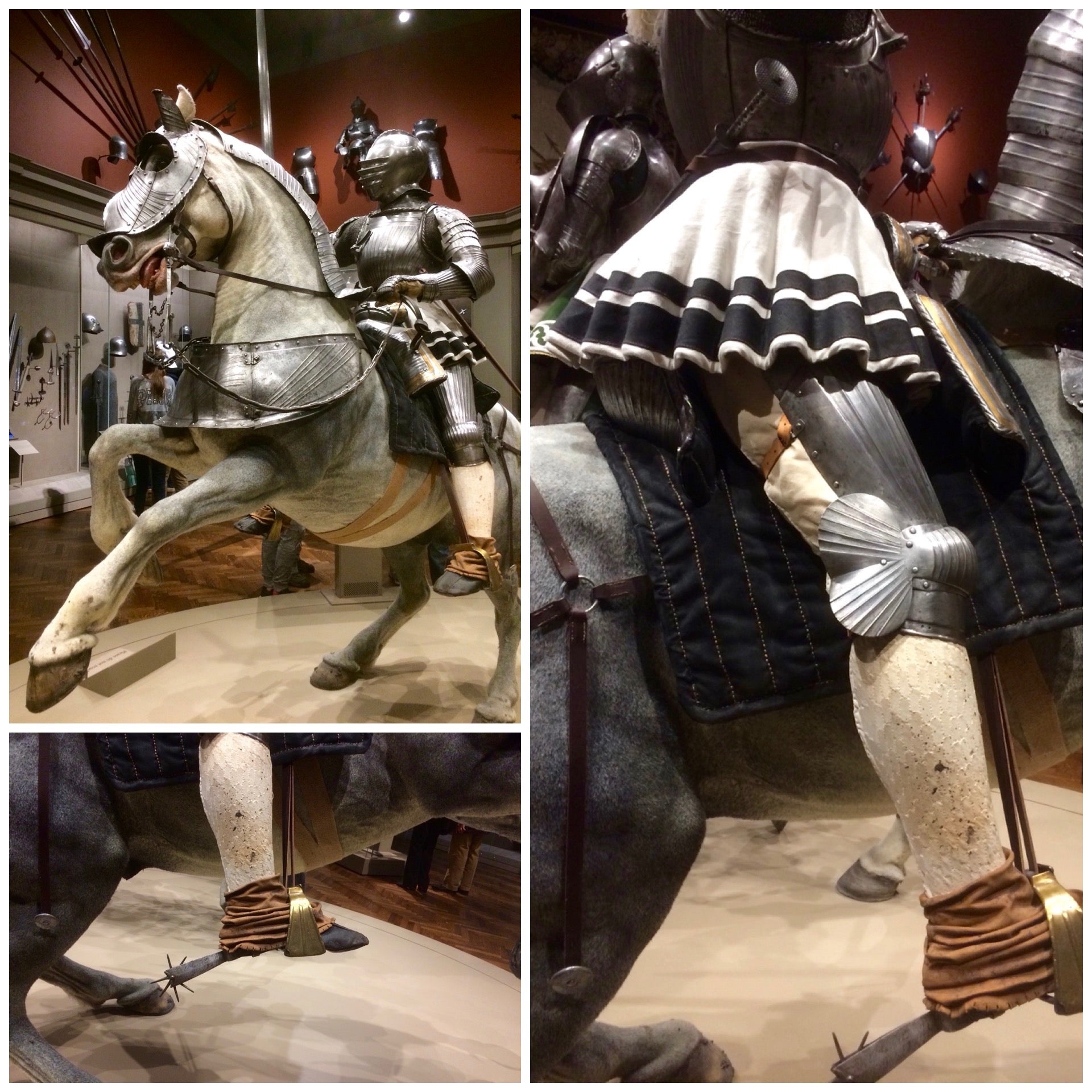 鎧の間２：騎士と馬 | フィオナのブログ 〜馬と犬とふれあい外傷性脳