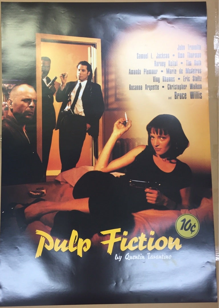 ☆P7☆パルプ・フィクション Pulp Fiction 映画 ポスター 1994年 