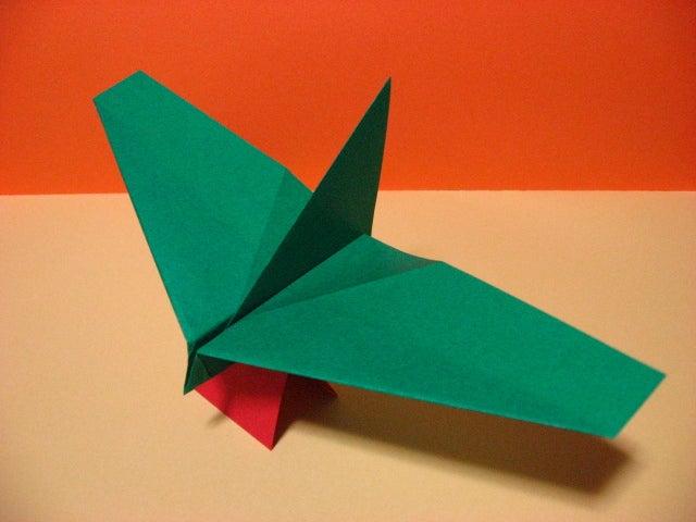 トリプルエースの作り方 Part ２ 紙飛行機の折り方