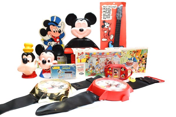 Mickey Mouse/ミッキーマウスのビンテージアイテム各種 (グーフィーも 
