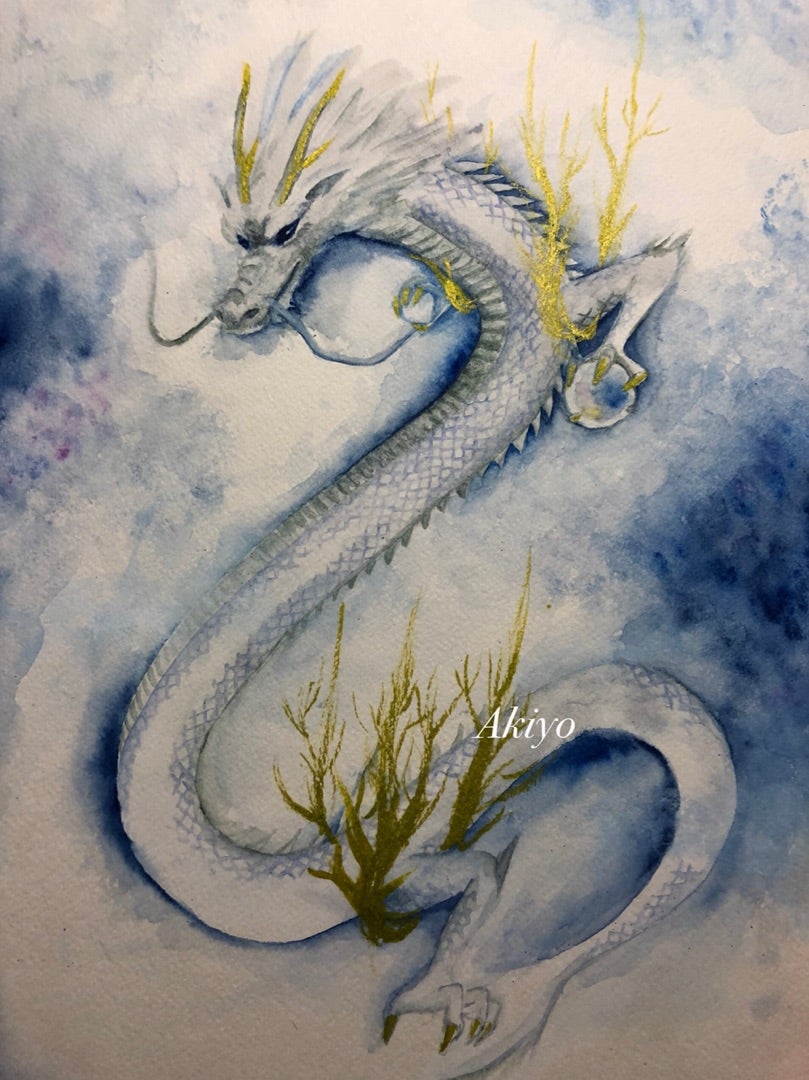 龍の描き方が教えれるのかどうかといえば 宇宙ヒーリングアーティスト晃世のブログ