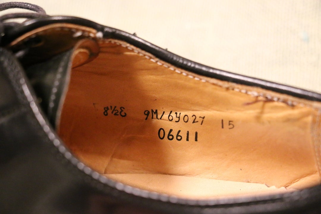 Brooks Brothers X Alden Plain toe Black Cordovan | Ramblin Brooks Brothers X Alden Plain toe Black Cordovan | Ramblin