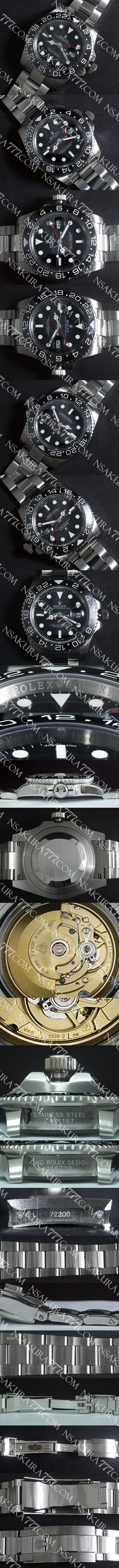ロレックス GMT マスターII Swiss ETA社 2836-2の記事画像