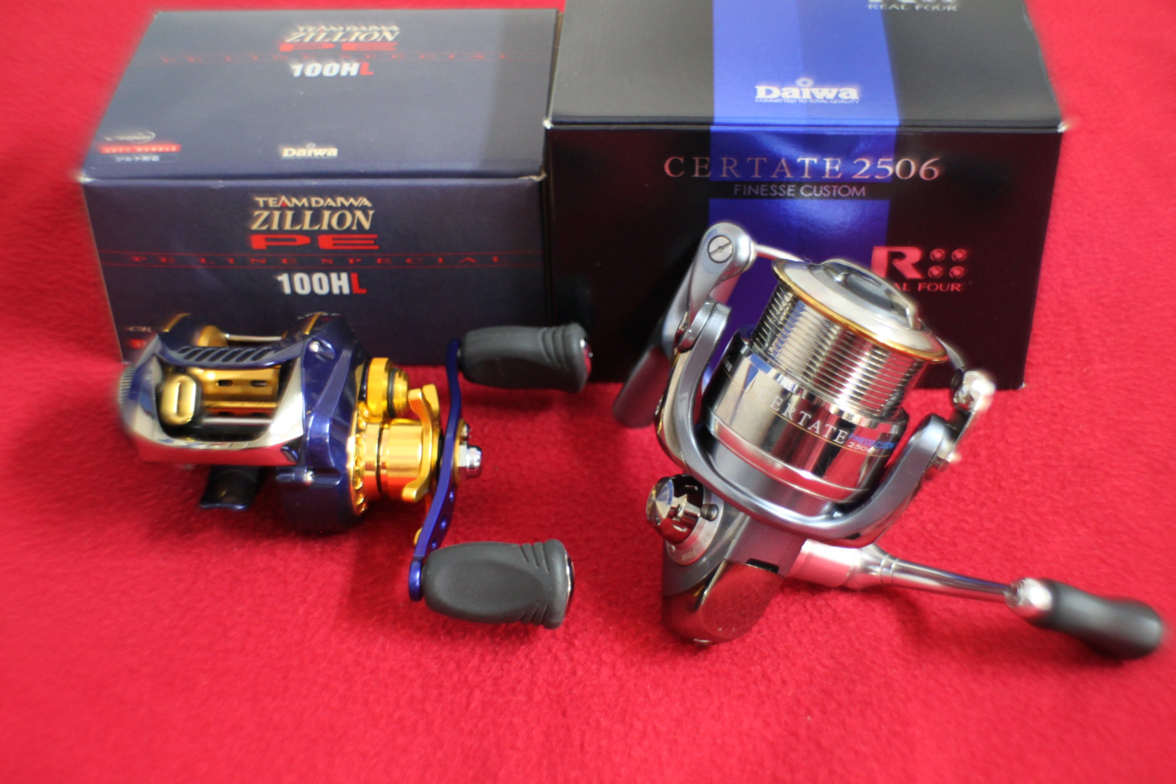 ジリオンPE100HL＆セルテートフィネスカスタム2506が入荷でーす 