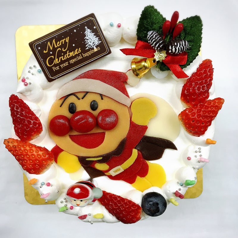 アンパンマンサンタケーキl 菓の香サプライズケーキ制作実績 サプライズケーキ菓の香公式ブログ