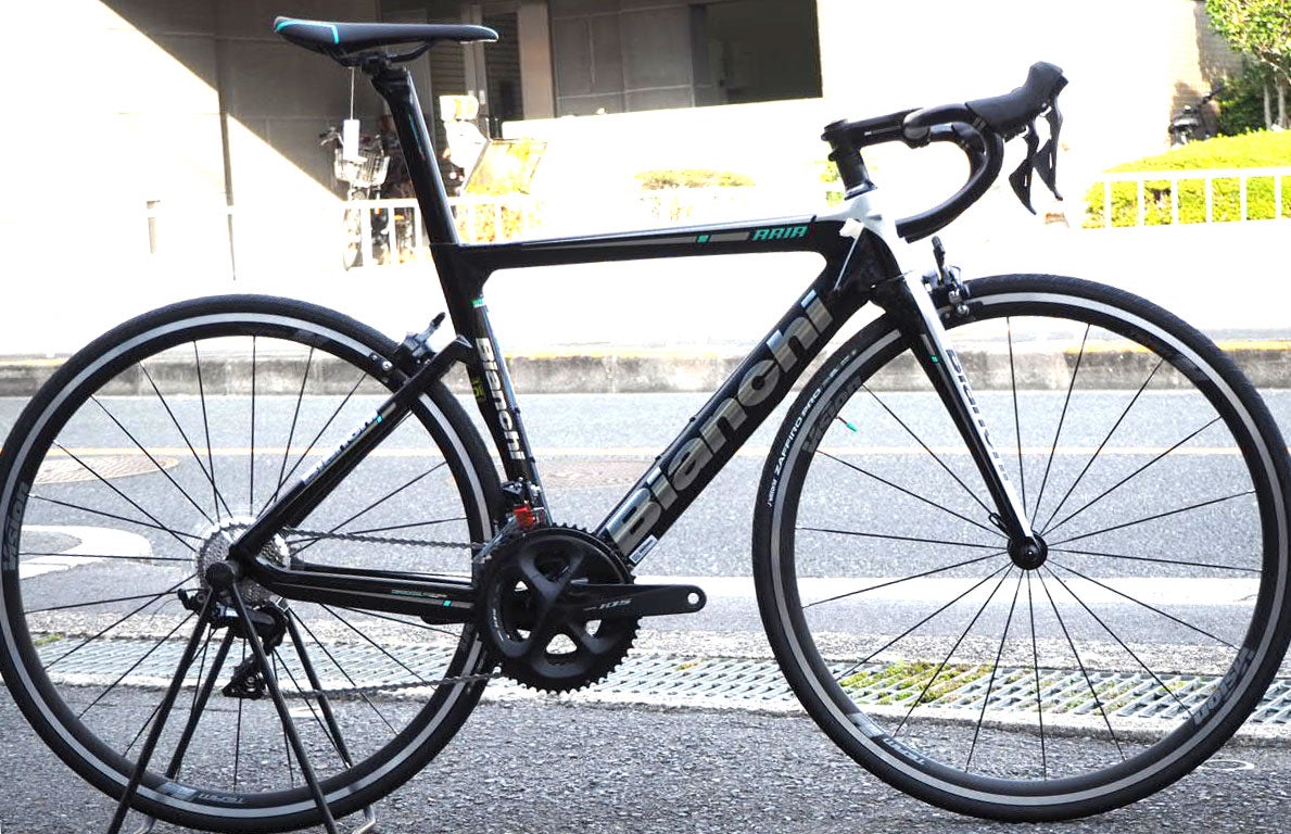 Bianchi(ビアンキ) ARIA ULTEGRAの2019年モデルを組み組み Bianchi(ビアンキ) ARIA ULTEGRAの2019年モデルを組み組み
