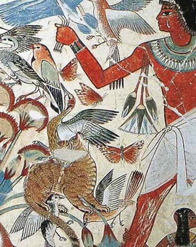 描かれた「猫」2.古代エジプト | スーラ・ウタガワの「画家ごっこ雑記帳」