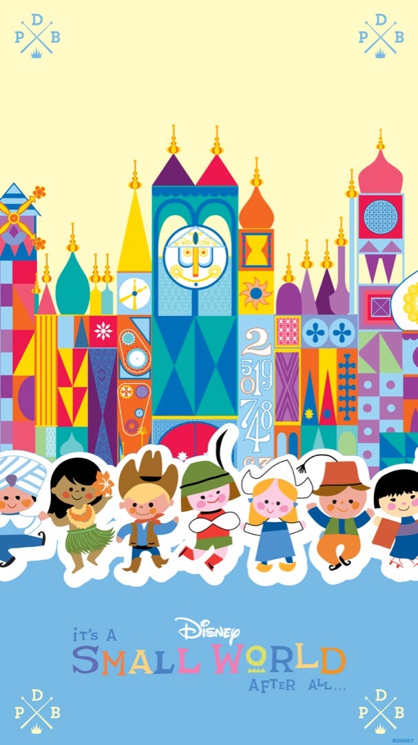 Disney Wallpapers イッツアスモールワールド Disney Magic Blog