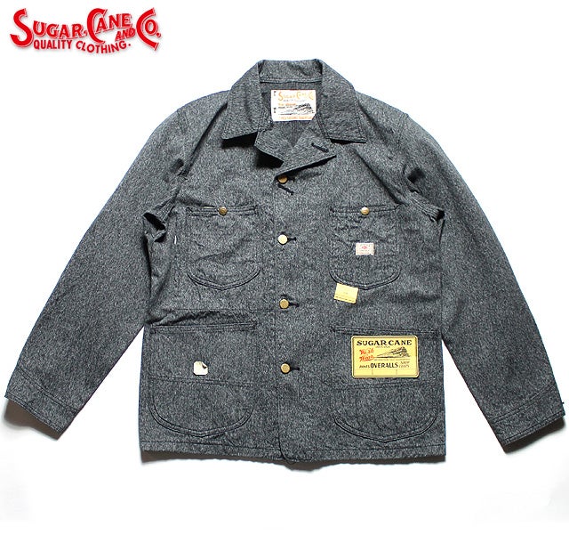 SUGAR CANE 9oz. BLACK COVERT WORK COAT | JUNKY SPECIAL BLOG