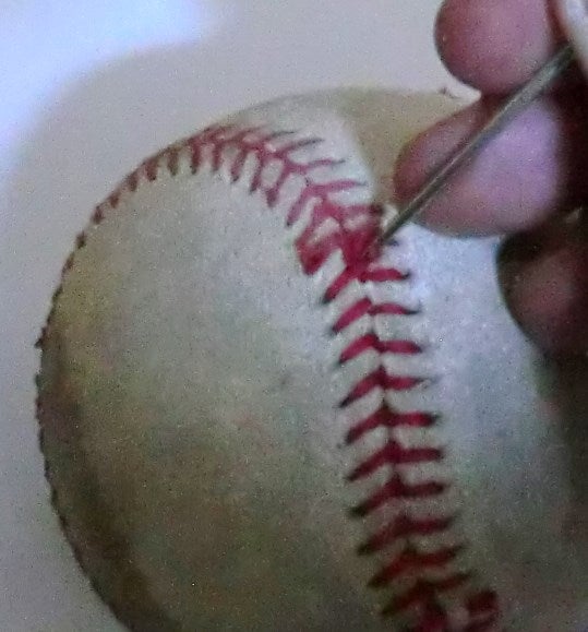 □ボールの補修方法・糸キレ時のボールの縫い方 | scorer's blog