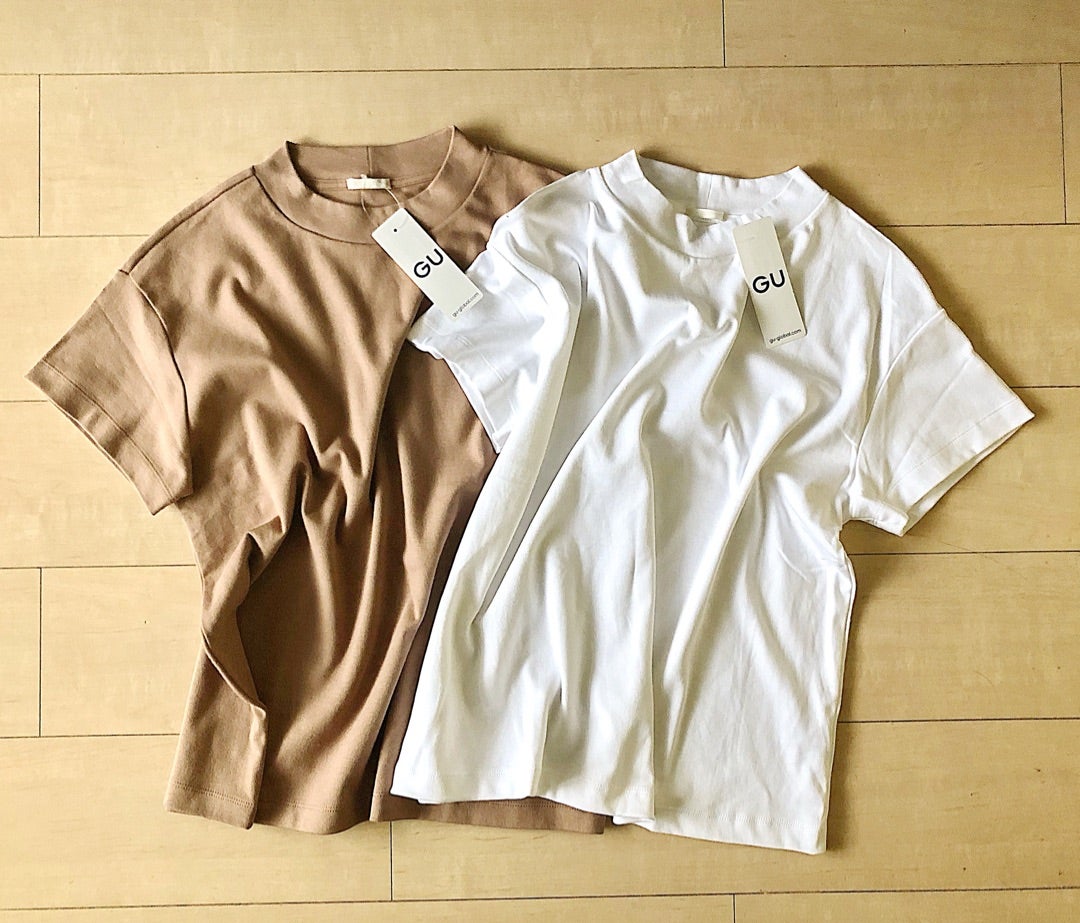 Guからもすごt出た Uniqlo神tとの比較 35歳からのプチプラを品良く着こなしたいファッションブログ Guからもすごt出た Uniqlo神tとの比較 35歳からのプチプラを品良く着こなしたいファッションブログ