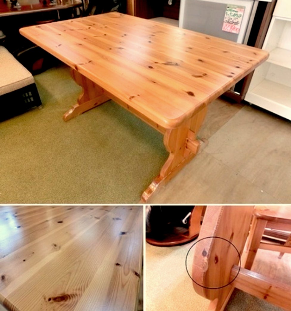 ♻️家具♻️☞未使用 折り畳みテーブル☞アジアン 3Pソファ 