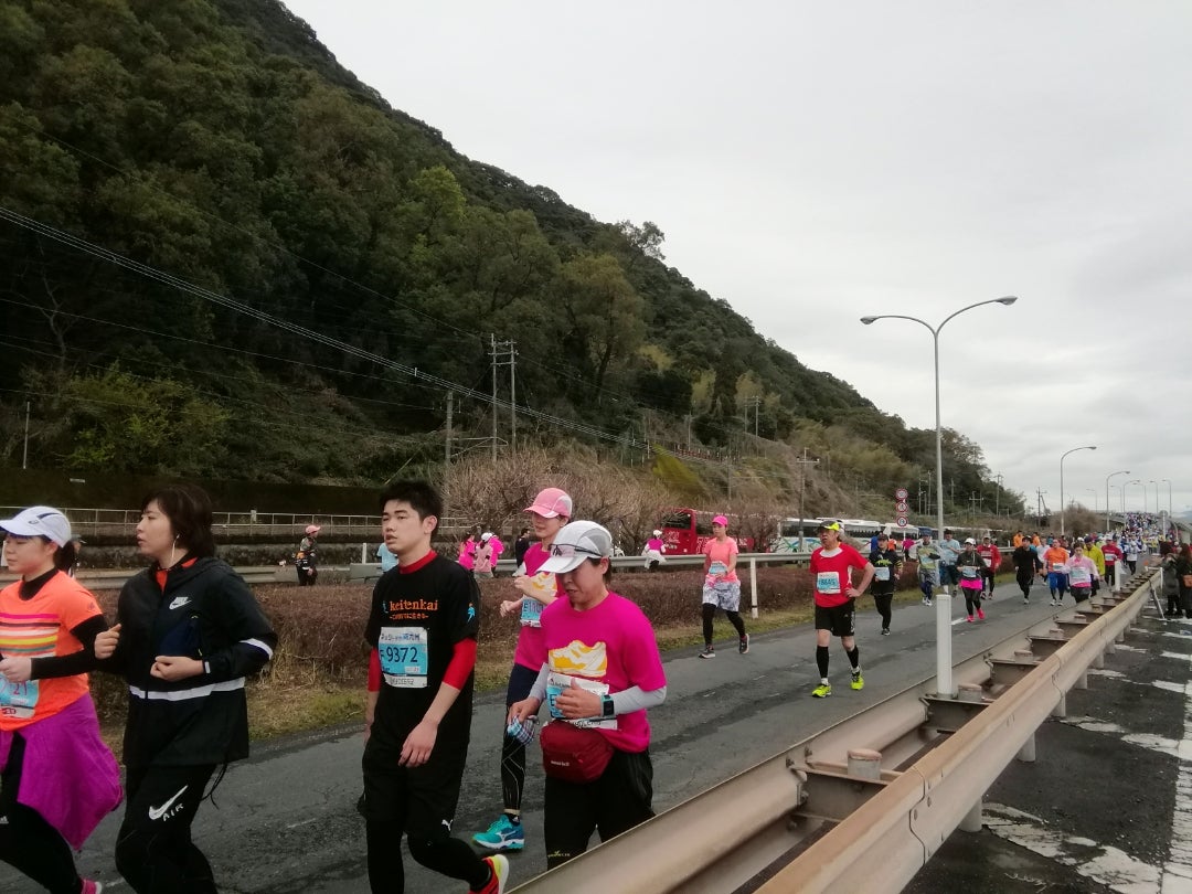 3月3日、鹿児島マラソンを応援しました。