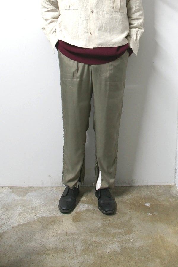 stein(シュタイン)/CUPRO GRADATE TROUSERS/S.Khaki 通販 取り扱い