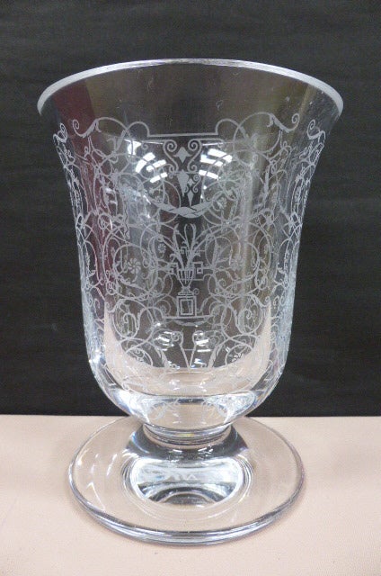 安い直販  フラワーベース 花器 クリスタルガラス 花瓶 貝殻 シェル型 レア バカラ テーブル用品